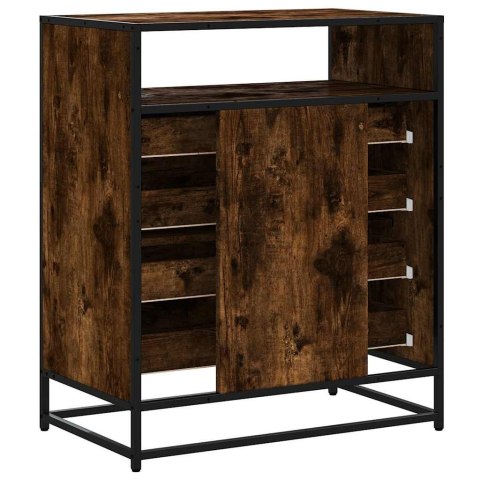 Komoda, przydymiony dąb, 70x41x83,5 cm, materiał drewnopochodny Lumarko!