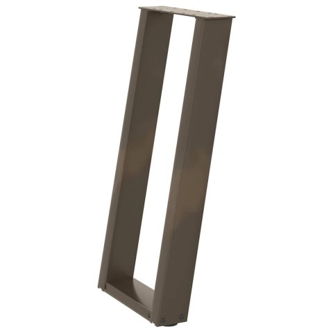 Nogi do stołu konsolowego, 2 szt., 38x(72-73) cm, stal Lumarko!