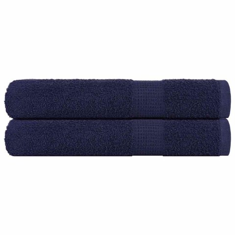Ręczniki 2 szt. Granatowy 100x200 cm 360 gsm 100% bawełna Lumarko!
