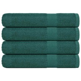 Ręczniki 4 szt. Zielony 100x200 cm 360 gsm 100% bawełna Lumarko!