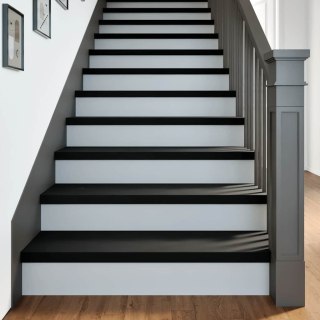 Stopnie schodowe, 4 szt. brązowe 100x30x2cm lite drewno dębowe Lumarko!