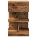Szafki nocne, 2 szt., stare drewno, 40x35x65 cm Lumarko!