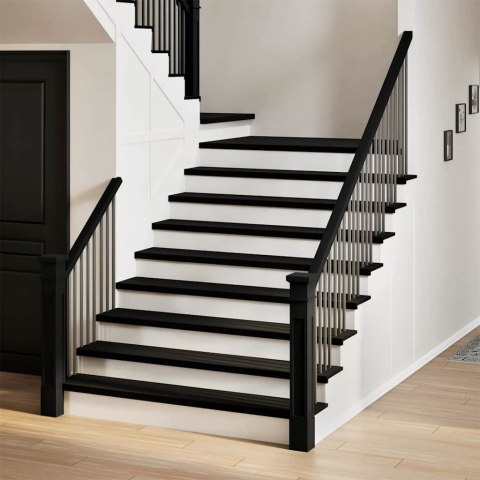 Stopnie schodowe 12 szt. brązowe 110x25x2 cm lite drewno dębowe Lumarko!