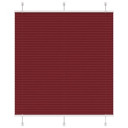 Roleta plisowana Bordowy Czerwony 120x150 cm Szerokość tkaniny Lumarko!