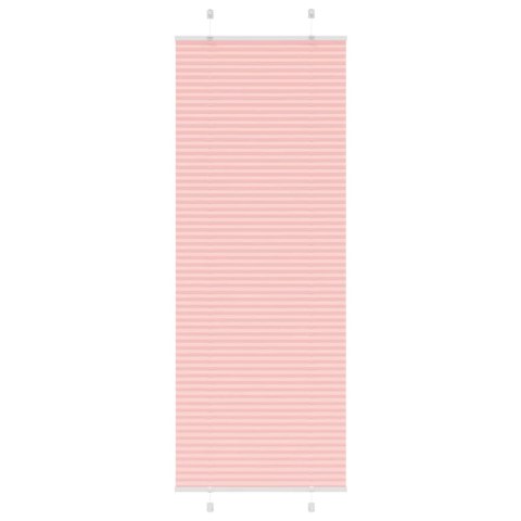 Roleta plisowana różowa 80x200 cm Szerokość tkaniny 79,4 cm Lumarko!