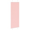 Roleta plisowana różowa 80x200 cm Szerokość tkaniny 79,4 cm Lumarko!
