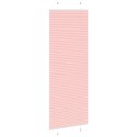 Roleta plisowana różowa 80x200 cm Szerokość tkaniny 79,4 cm Lumarko!