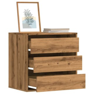 VidaXL Komoda, dąb artisan, 60x41x58 cm, materiał drewnopochodny