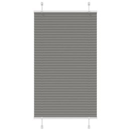 Roleta plisowana antracytowa 75x150 cm Szerokość tkaniny 74,4cm Lumarko!
