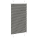 Roleta plisowana antracytowa 75x150 cm Szerokość tkaniny 74,4cm Lumarko!