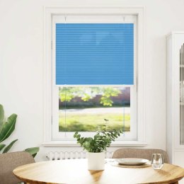 Roleta plisowana niebieska 75x150 cm Szerokość tkaniny 74,4 cm Lumarko!