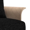 Sofa rozkładana L, czarna, 279x140x70 cm, tkanina Lumarko!
