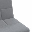 Sofa rozkładana L, jasnoszara, 255x140x70 cm, tkanina Lumarko!