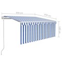 Automatycznie zwijana markiza z zasłoną, 3,5x2,5 m Lumarko!