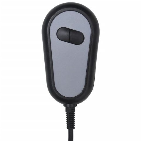 Elektryczny fotel masujący, czarny, sztuczna skóra Lumarko!