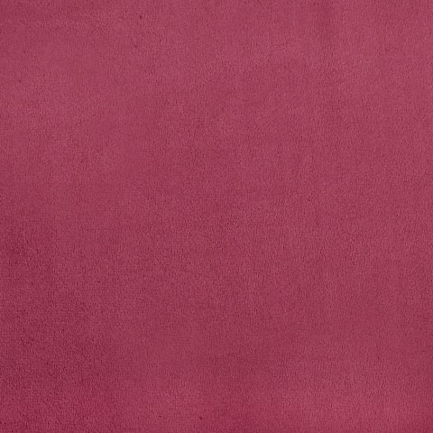3-osobowa sofa z podnóżkiem winna czerwień 180 cm, aksamit Lumarko!