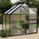 Szklarnia, antracytowa, aluminium, 2,47 m² Lumarko!