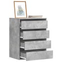 Komoda, szarość betonu, 60x41x76 cm, materiał drewnopochodny Lumarko!
