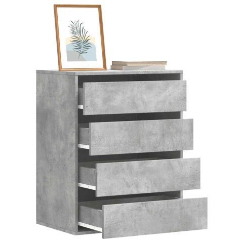 Komoda, szarość betonu, 60x41x76 cm, materiał drewnopochodny Lumarko!