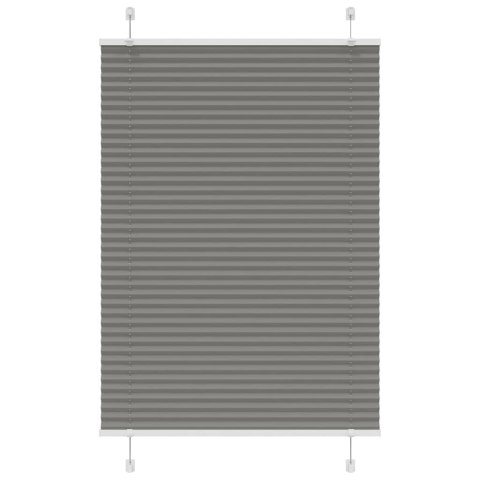 Roleta plisowana antracytowa 100x150cm Szerokość tkaniny 99,4cm Lumarko!