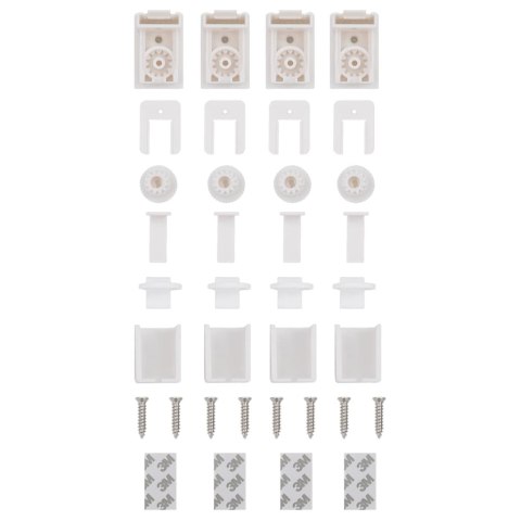 Roleta plisowana antracytowa 100x150cm Szerokość tkaniny 99,4cm Lumarko!