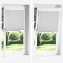 Roleta plisowana kremowa 120x150 cm Szerokość tkaniny 119,4cm Lumarko!