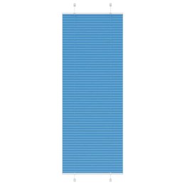 Roleta plisowana niebieska 70x200 cm Szerokość tkaniny 69,4 cm Lumarko!