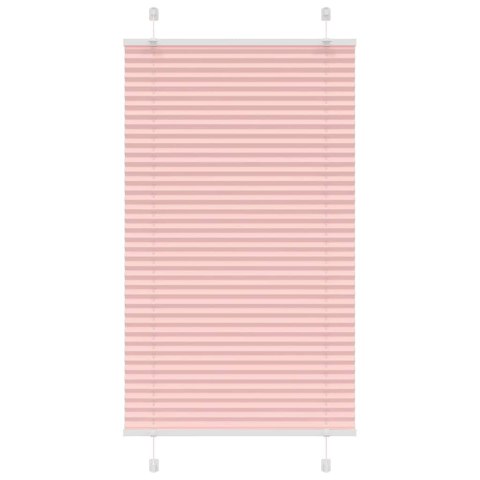 Roleta plisowana różowa 75x150 cm Szerokość tkaniny 74,4 cm Lumarko!