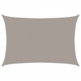 Żagiel przeciwsłoneczny, 160 g/m², jasnoszary, 4x5 m, HDPE Lumarko!