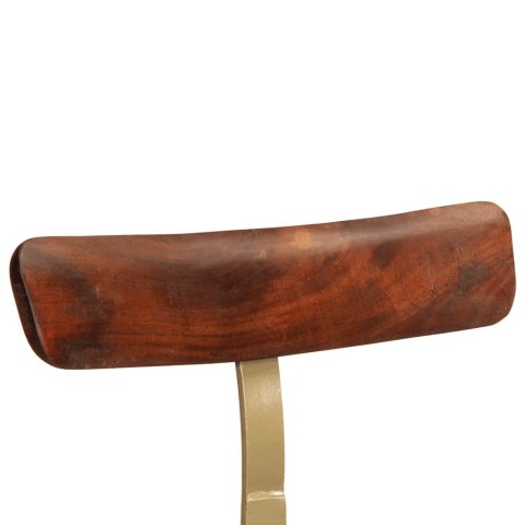 Hokery barowe 2 szt. 49x43x79 cm Drewno lite Mango Lumarko!