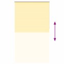 Roleta zaciemniająca Żółta 130x210 cm Szerokość tkaniny 126,6cm Lumarko!