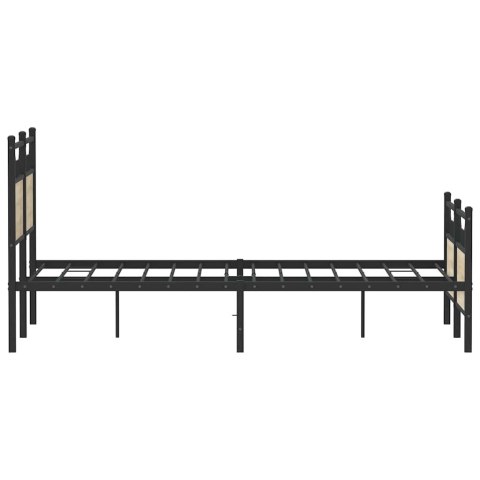 Łóżko bez materaca, dąb sonoma, 120x200 cm Lumarko!