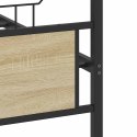 Łóżko bez materaca, dąb sonoma, 120x200 cm Lumarko!