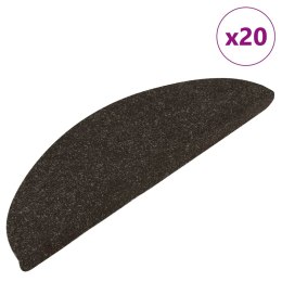 Maty na schody samoprzylepne 20 szt. Antracyt 56x17x3 cm Lumarko!