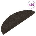 Maty na schody samoprzylepne 20 szt. Antracyt 65x22,5x3,5 cm Lumarko!