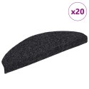 Maty na schody samoprzylepne 20 szt. Czarne 65x21x4 cm Lumarko!