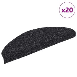 Maty na schody samoprzylepne 20 szt. Czarne 65x21x4 cm Lumarko!