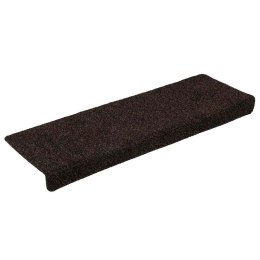 Maty na schody samoprzylepne 30 szt. Brązowe 65x21x4 cm Lumarko!