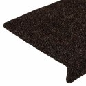 Maty na schody samoprzylepne 30 szt. Brązowe 65x21x4 cm Lumarko!