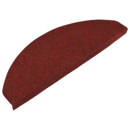 Maty na schody samoprzylepne 30 szt. Czerwone 65x22,5x3,5 cm Lumarko!