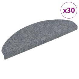 Maty na schody samoprzylepne 30 szt. Jasnoszary 65x21x4 cm Lumarko!