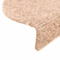 Maty na schody samoprzylepne 30 szt. Kremowe 56x17x3 cm Lumarko!