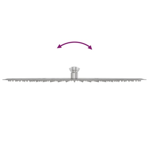 Deszczownica prysznicowa ze stali nierdzewnej 304 50 cm okrągła Lumarko!