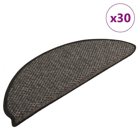 Maty na schody samoprzylepne Sisal-Look 30 szt. 65x21x4 cm Lumarko!