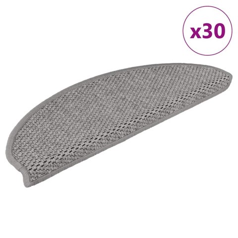Maty na schody samoprzylepne sizal-look 30 szt. 65x21x4 cm Lumarko!