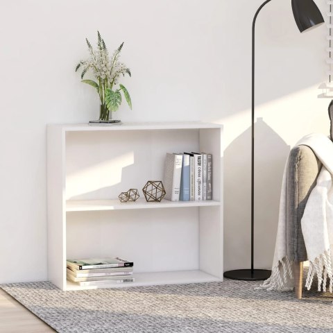 Regał, biały, 80x30x76,5 cm, materiał drewnopochodny Lumarko!