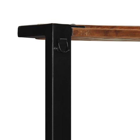 Wieszak na ubrania wielokolorowy lite drewno odzyskane Lumarko!