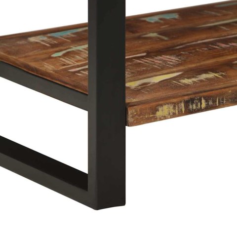 Wieszak na ubrania wielokolorowy lite drewno odzyskane Lumarko!