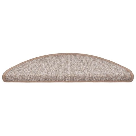 Maty na schody 30 szt. Jasnobrązowe 56x17x3 cm Lumarko!