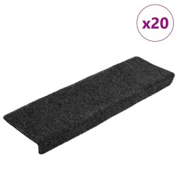 Maty na schody samoprzylepne 20 szt. Szare 65x21x4 cm Lumarko!